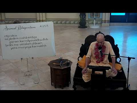ISKCON SanDiego:SB(4.25.5)Class by HG Dravida Dasa 7/22/2020