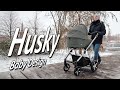 миниатюра 1 Видео о товаре Коляска 3 в 1 Baby Design Husky XL 2022, Turquoise / Бирюзовый (205)