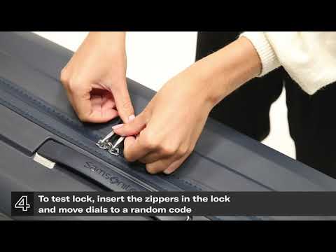 Samsonite HiFi - Lock instructions