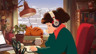 winter lofi mix [3 hours] ❄️ relaxing music to chill/study to