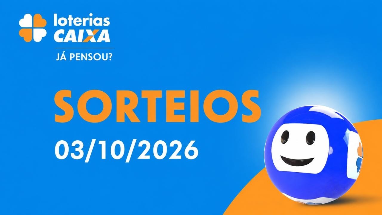 Imagem da notícia Veja o Resultado da Mega-Sena 3066 deste sábado (03/10); prêmio é de R$ 82,0 milhões