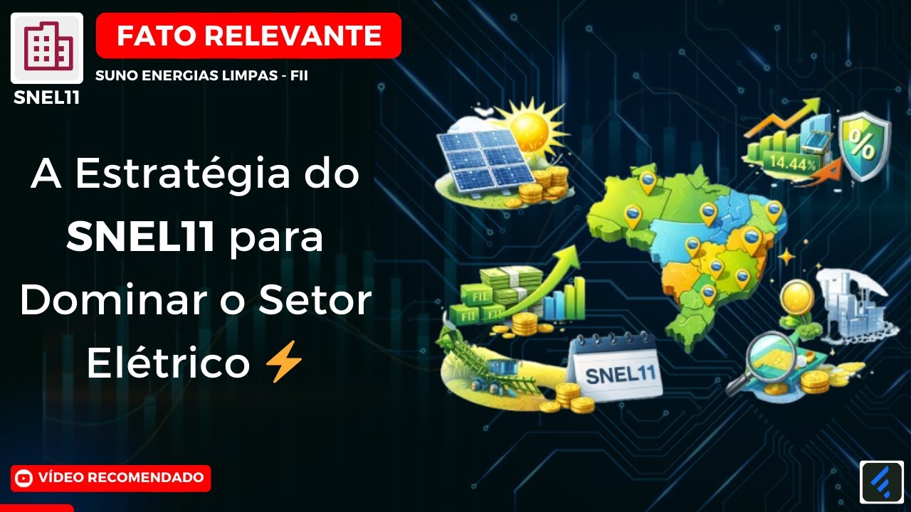 SNEL11: A Estratégia por trás da Aquisição de 20 Usinas de Energia Solar