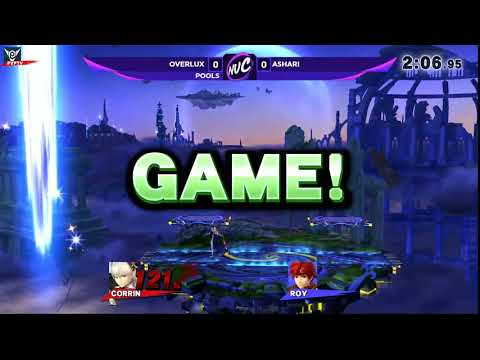 NUC28 - Ashari vs 0verLuX - Smash 4 Pools
