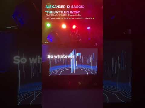 "The Battle is Won" - Alexander Di Saggio #jesus #christianedm #worship #worshipmusic #edm