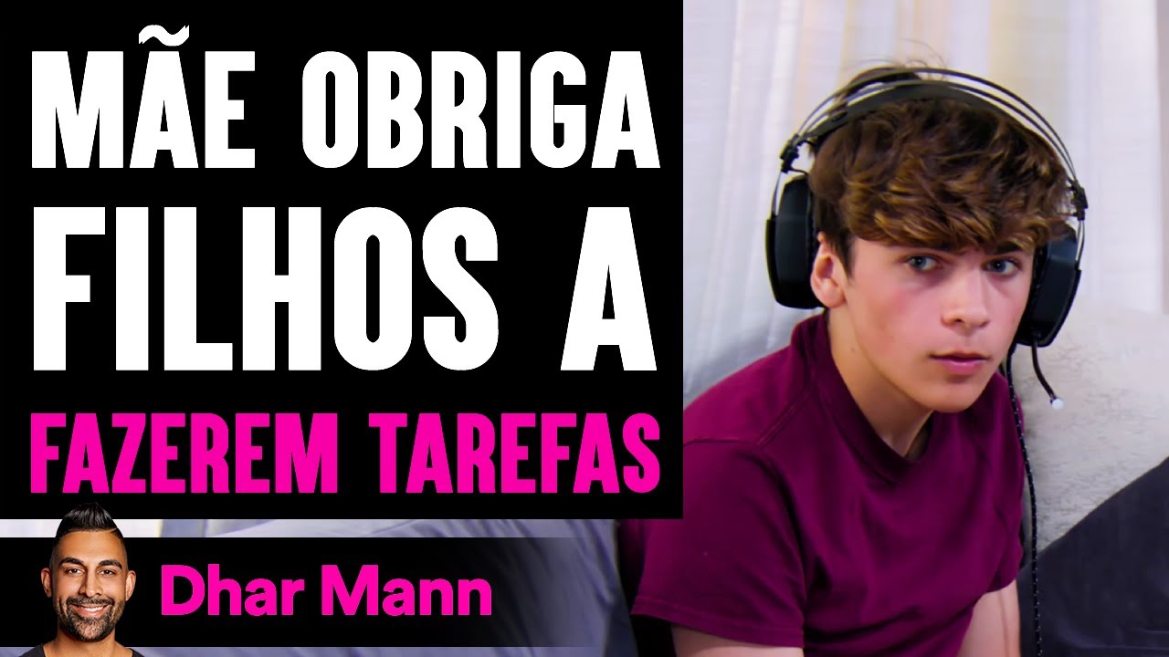 Mãe Obriga Filhos A FAZEREM TAREFAS | Dhar Mann