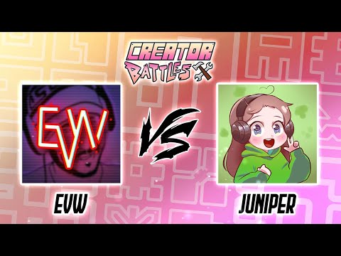 Creator Battles: EVW vs. Juniper (Highlights) | Geometry Dash