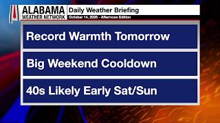 James Spann's Afternoon Briefing - Wednesday 10.14.26
