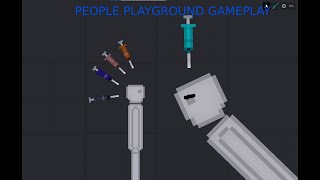 Slow and simple game of people playground (Silent gameplay)