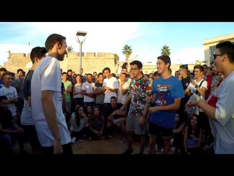 1ª Free Rap Battle | Parejas - Octavos - Kraden & Lele VS Lach & Calderay