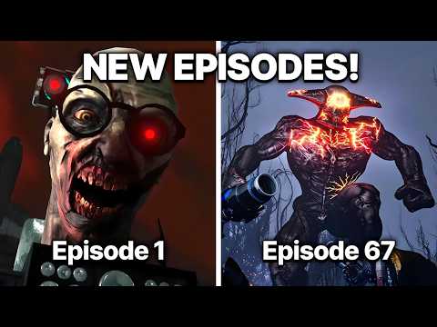 Skibidi Toilet Zombie Universe 1 - 67 All Episodes: Zombies vs. Deletemen (Episode 68?)