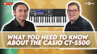 Video thumbnail for What you need to know about the Casio CT-S500 by Gear4music Keys and Piano