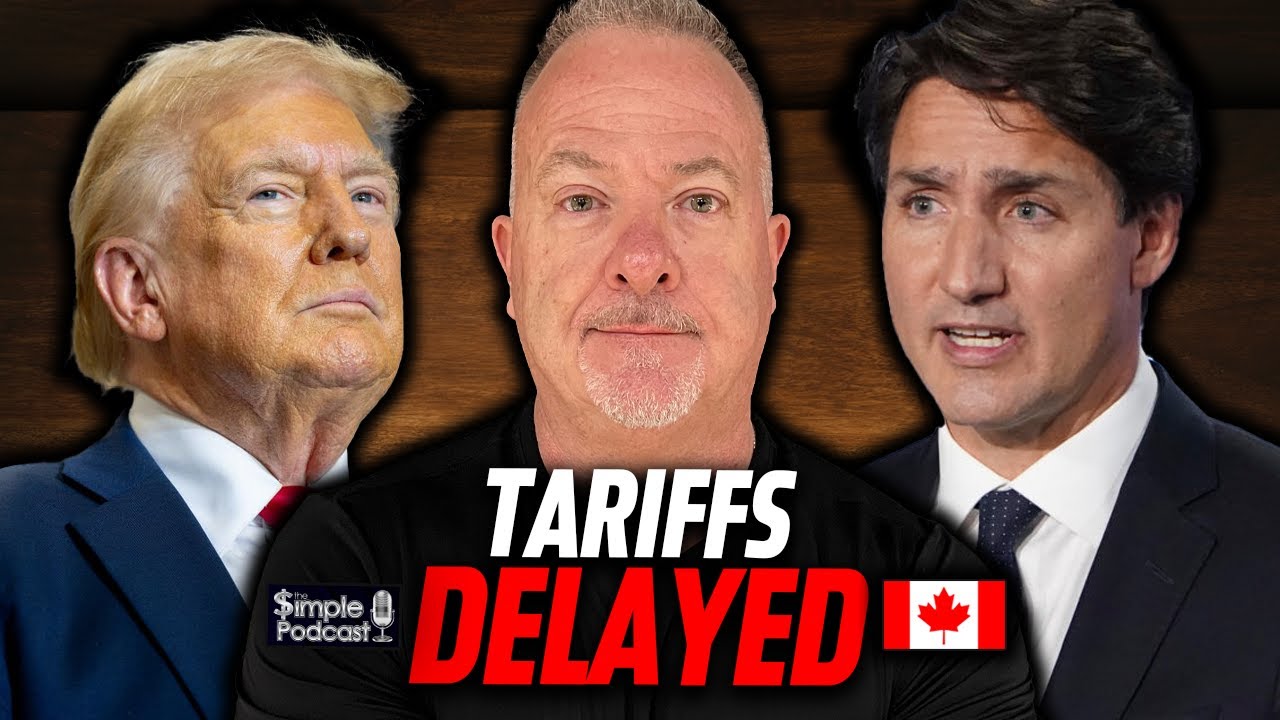 President Trump DELAYS Tariffs In Canada To April??