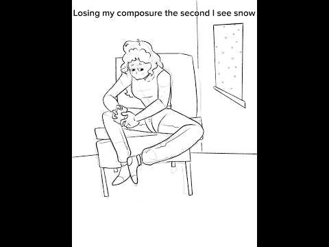 Snow hits different sometimes #art #artist #drawing #digitalart #animatic #animation #snow