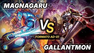 ¡Magnagarurumon vs Gallantmon! | Digimon AD01