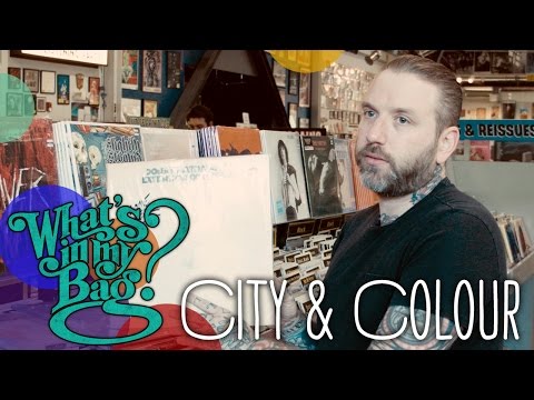 City and Colour - What's In My Bag?