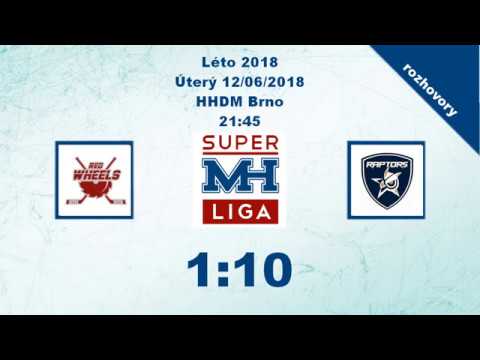 MH Superliga 2. předkolo semifinále (Léto 2018) Red Wheels vs. Raptors 1:10 - rozhovory