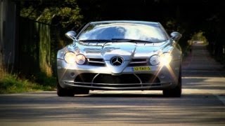 Mercedes-Benz SLR McLaren Sound! & Speeding on Autobahn! - 1080p HD