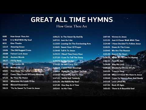 Great All Time Hymns – How Great Thou Art, Just As I Am and more Gospel Music!
