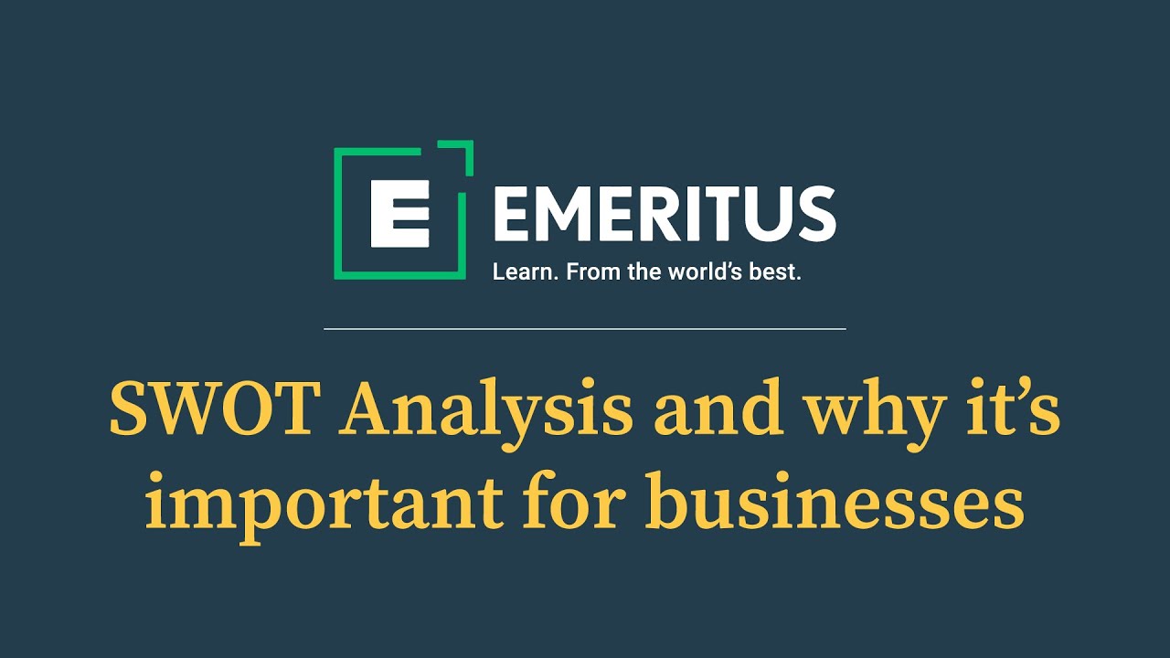 What is  SWOT Analysis? 4 Reasons Why SWOT is Important for Business