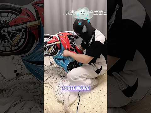 Une vieille moto délabrée et un amour sincère#shorts #motorcycle #foryou