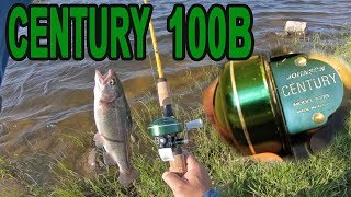Vintage Johnson Century 100B Trout Fishing