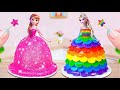 Beautiful Rainbow Disney Princess Cake Top 10 Miniature Princess Cake Decorating Ideas Yummy Cake