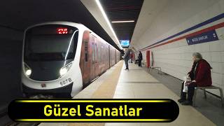 Metro Station Güzel Sanatlar - Izmir 🇹🇷 - Walkthrough 🚶