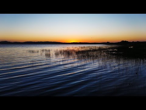 Amanecer en la Laguna del Sauce, La Capuera.