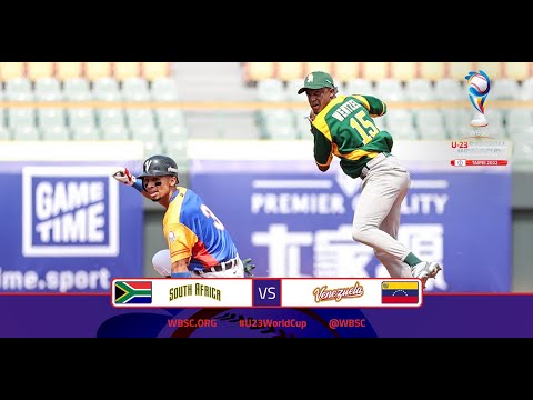 Highlights: 🇿🇦 South Africa vs. 🇻🇪 Venezuela - WBSC U-23 Baseball World Cup - Opening Round