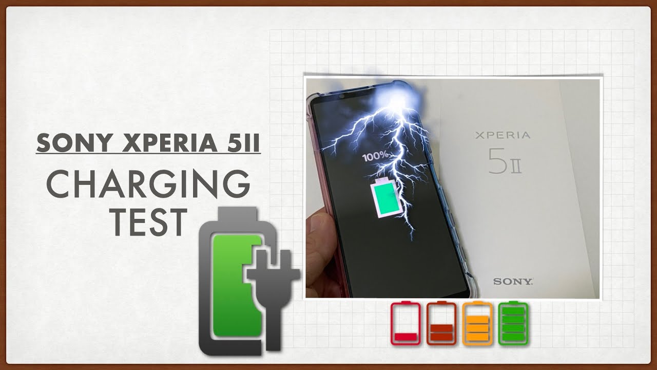 Sony Xperia 5ii - Battery Charging Test
