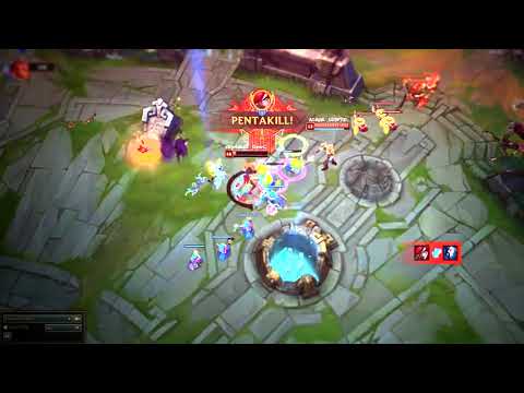 League OF Legends || Katarina 1vs5 Pentakill || xKyriakoZ-