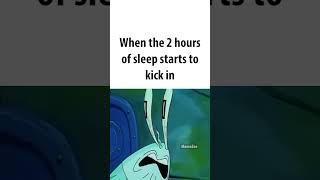 no sleep