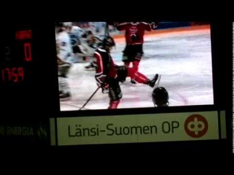 A-Ässät-Kärpät 16.3.2014. Niko Ojamäen 5-0 YV maali !!!!!