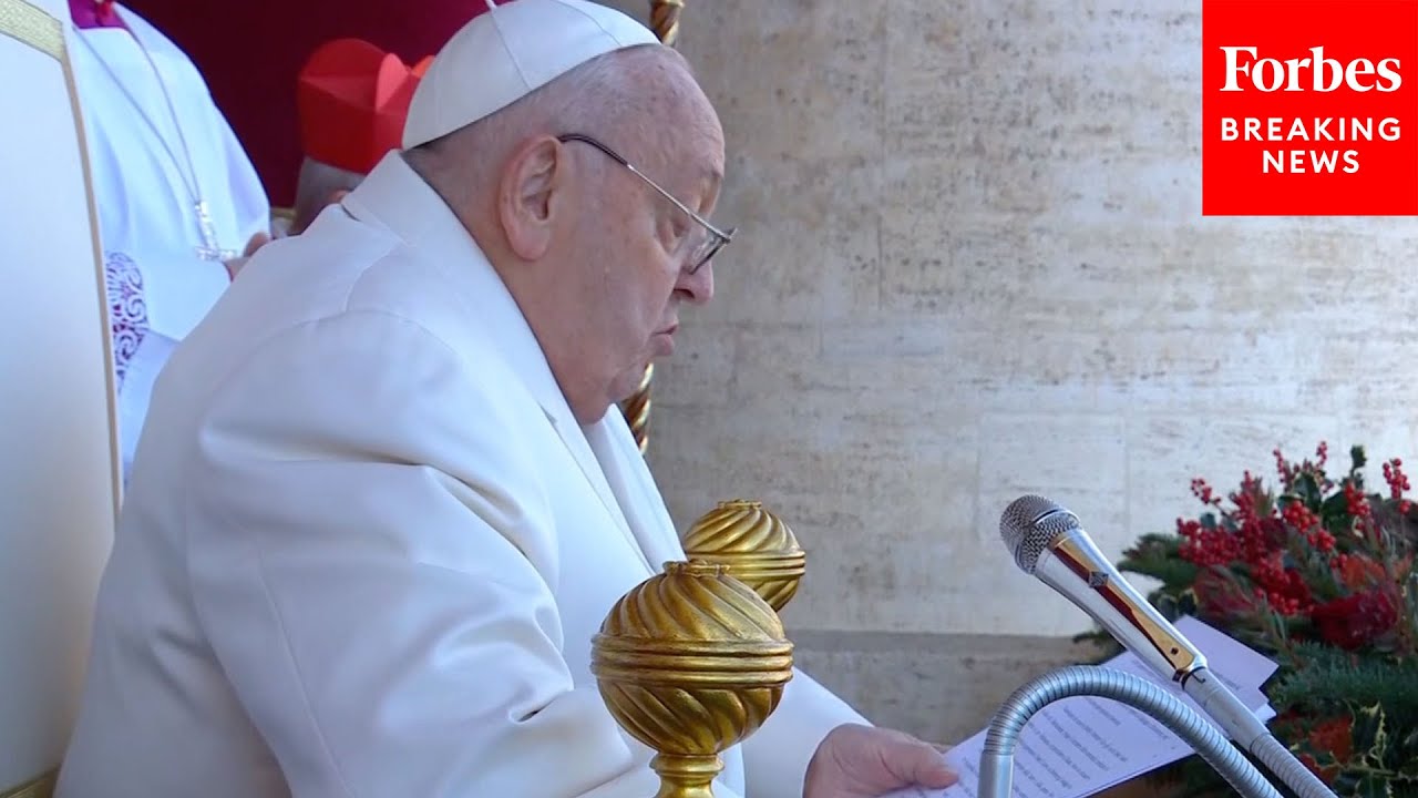 'May The Sound Of Arms Be Silenced In War-Torn Ukraine': Pope Francis Shares Christmas Message
