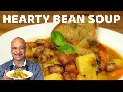 Cozy Italian Borlotti Bean Soup - Quick & Flavorful | TortellinoTime