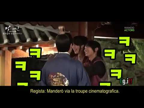 Dietro le quinte "Moon Lovers" fate attenzione al virus delle risate dei principi.