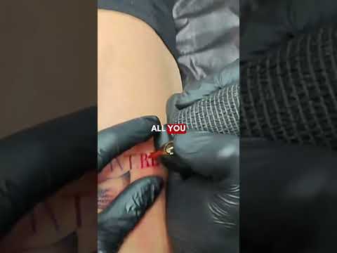 Quick Tip When Doing Script Tattoos