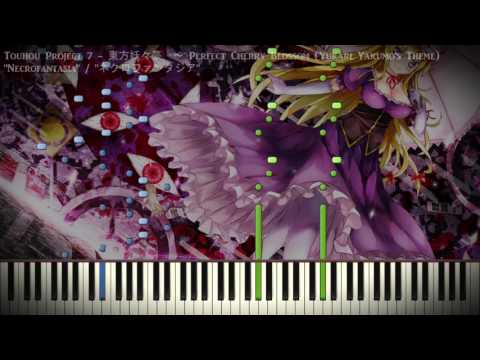 [Synthesia Piano] Touhou 7 - "Necrofantasia" - Solo