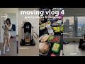 MOVING VLOG 4 Grocery Shop With Me Buying A Tv More Unpacking Chit Chat