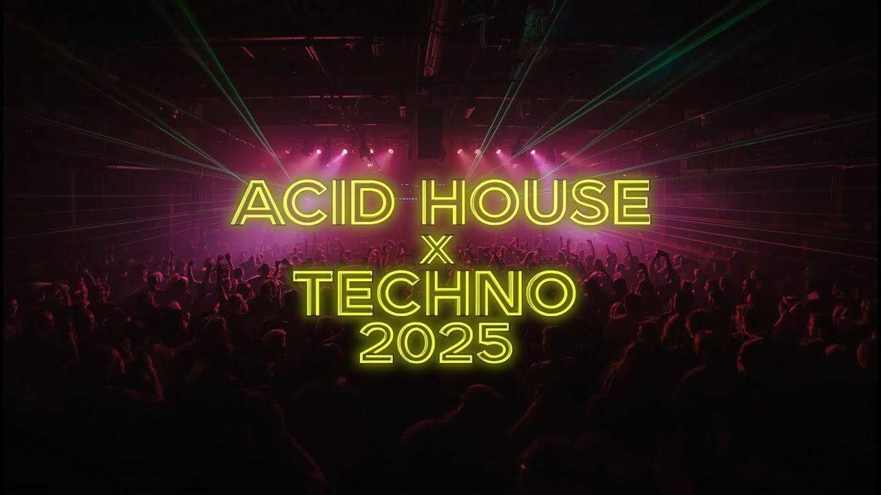 ACID HOUSE x TECHNO 2025 Mix 🌌 London Underground Rave • Classic 303 Warehouse Vibes