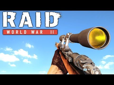 RAID: World War II - All Weapons Showcase