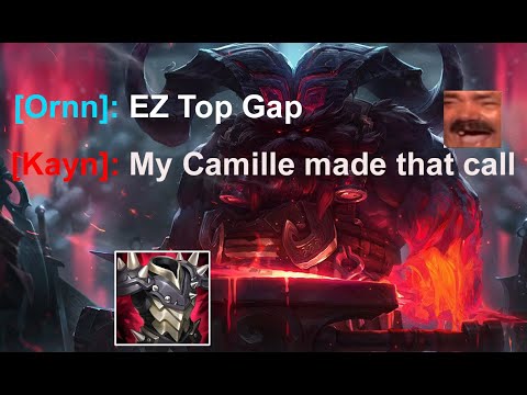 Chaotic game VS Camping Kayn and he FLAMES his Camille! | Makkro