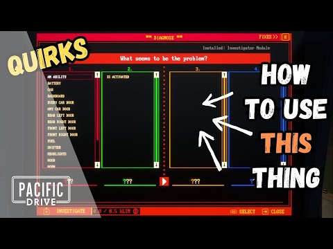 Pacific Drive Tips | Quirks & how to use Tinker Station