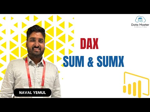 3.2 .Introduction to DAX | Sum & SumX | Power BI for Everyone