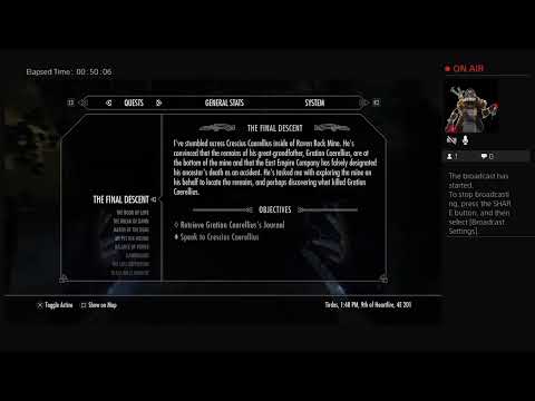 Some nerd plays skyrim