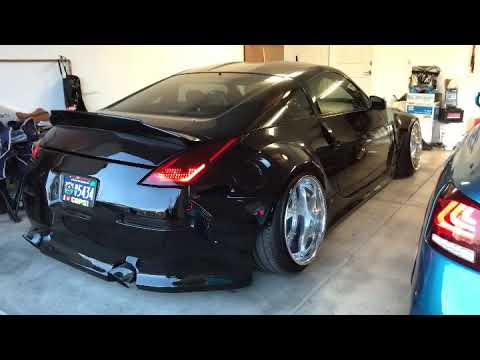 My 350z w custom led taillights