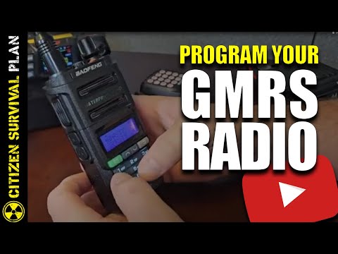How to Program your GMRS Radio: Step-by-Step Setup Tutorial