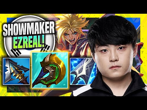 SHOWMAKER TRIES EZREAL WITH NEW BUFFS! - DK ShowMaker Plays Ezreal Mid vs Sylas! | Season 11