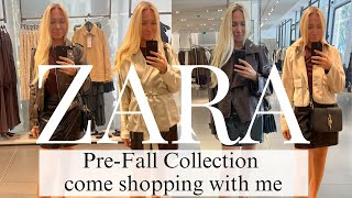 ZARA PRE FALL HAUL TRY ON COME SHOPPING WITH ME TO ZARA