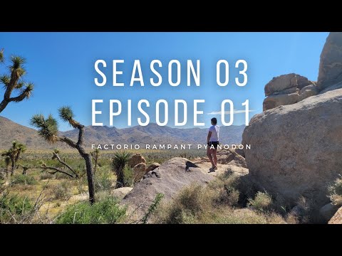 Factorio Rampant Pyanodon - S03E01 - Radars, Stackers, and Splitters